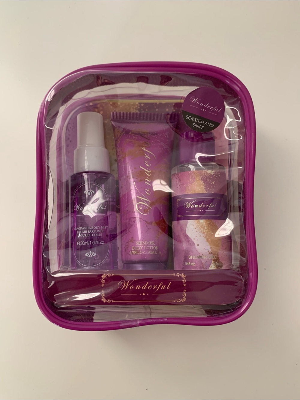 Taylor Swift Wonderstruck Inspired Bath & Body Fragrance Set